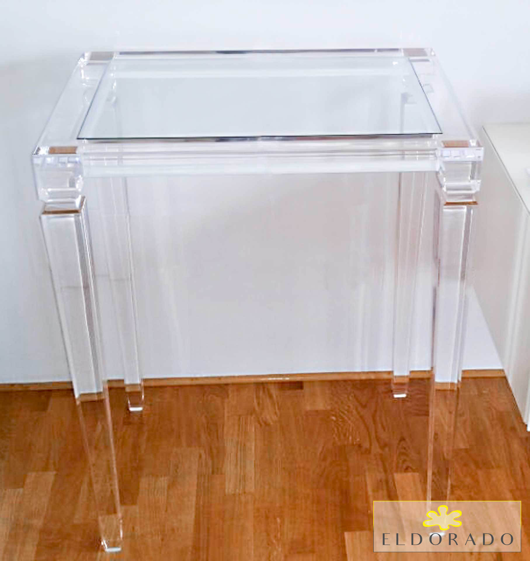 Consolle plexiglass LV1 cm 70 x 50 h 85